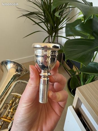 Euphonium Sib Roy Benson EP-301 - Instrument Professionnel Avec étui - Laiton Laqué