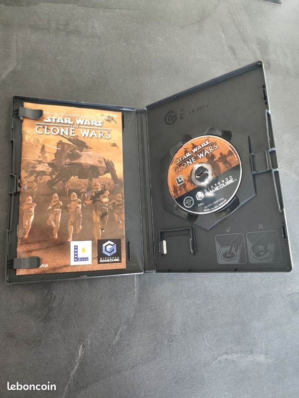 Star Wars The Clone Wars – Gamecube – PAL FR – Très Bon état