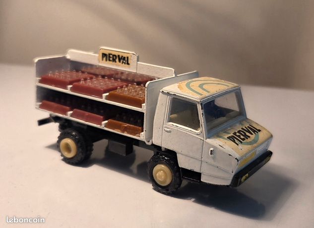 Camion Berliet Stradair – France Jouet Pierval – Échelle 1:43 – Vintage Boîte