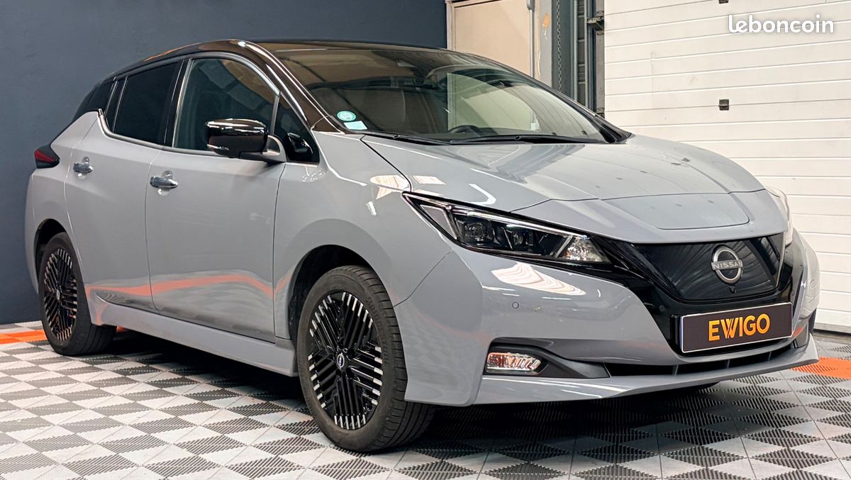 Nissan leaf electric 215 ch 62kwh tekna bva fixation porte velo + full entretien nissan + pack roues hiver (image 5)