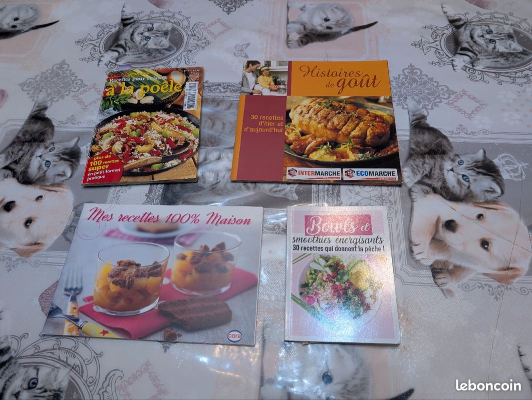 Lot de 4 livres de cuisine (image 1)