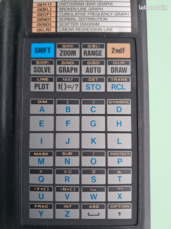 Calculatrice scientifique SHARP EL 9000 (image 3)