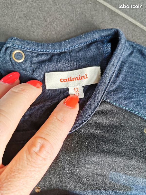 Magnifique robe Catimini 12 ans TBE (image 4)