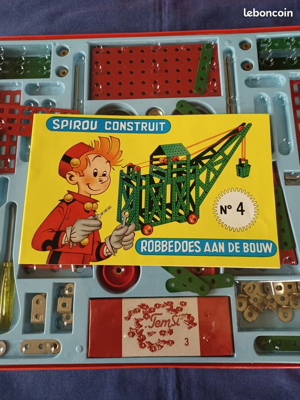 Ancien Coffret De Jeu Meccano Vintage - Occasion - Pour Collectionneurs Et Bricoleurs