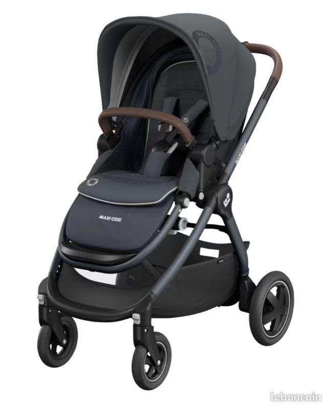 Poussette Adorra Nacelle Jade et base ISOFIX Équipement bébé