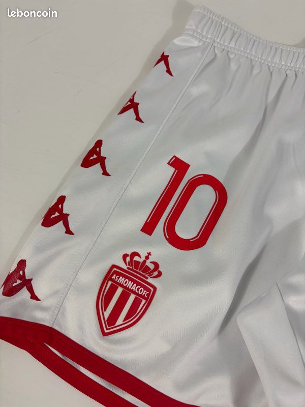 AS Monaco, Ben Yedder, 2022/2023, Home, Rouge - Footpress