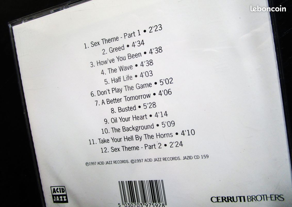 Night Trains – Obstruct The Doors Cause Delay And Be Dangerous / CD 1997 Acid Jazz (image 5)