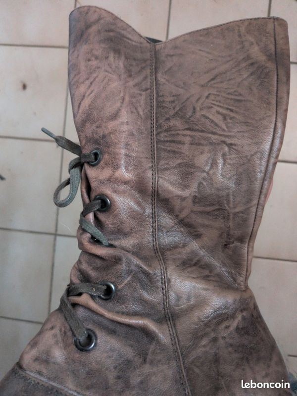 Bottes cuir (image 4)