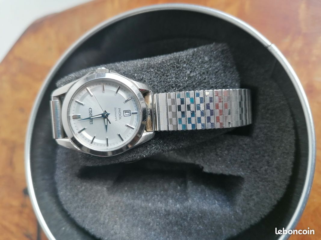 Montre bracelet seiko femme saphire 100m (image 3)