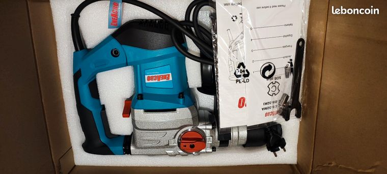 Marteau Perforateur SDS-Plus ENEACRO 1500W - 7 Joules Avec Kit Accessoires | Perceuse Burineur Professionnelle