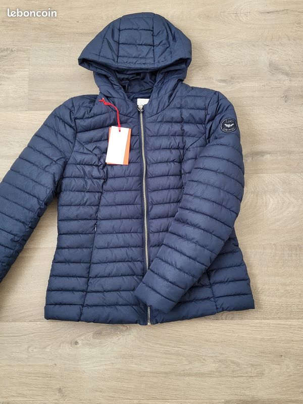 Doudoune Bleu Les Petites Bombes Veste Doudoune Les Petites Bombes