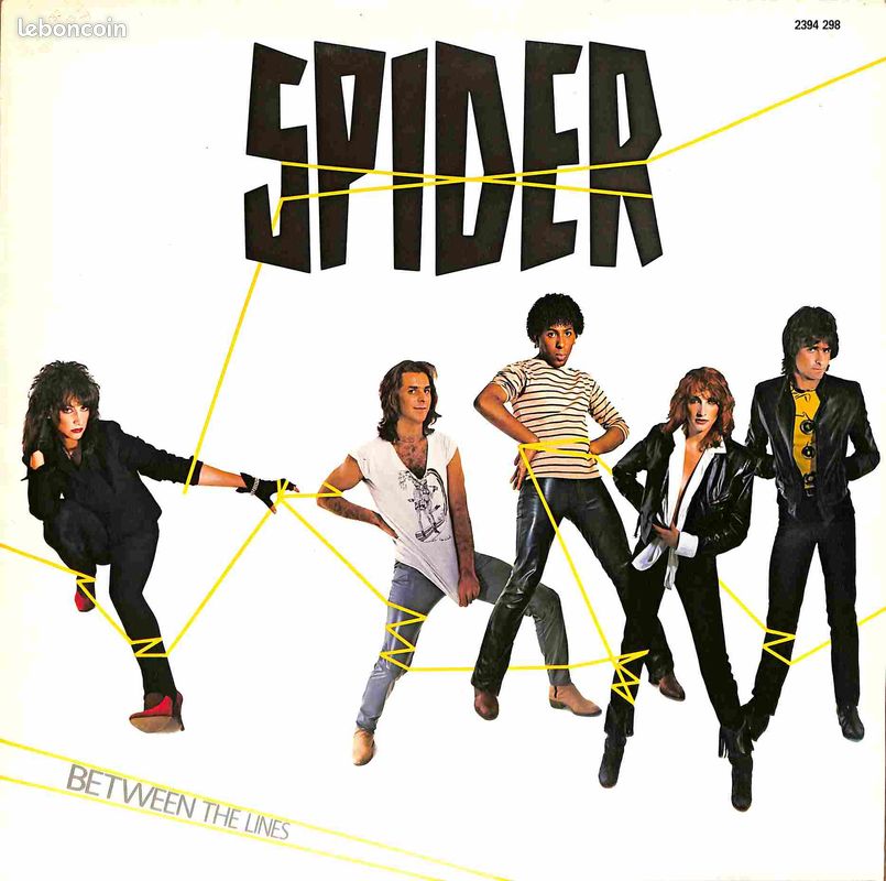 SPIDER – Between the Lines – LP (image 1)
