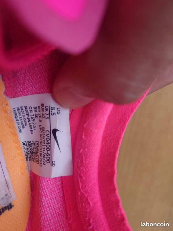 Chaussures/Pointes athlétisme Nike ZoomX Dragonfly Pink (image 6)