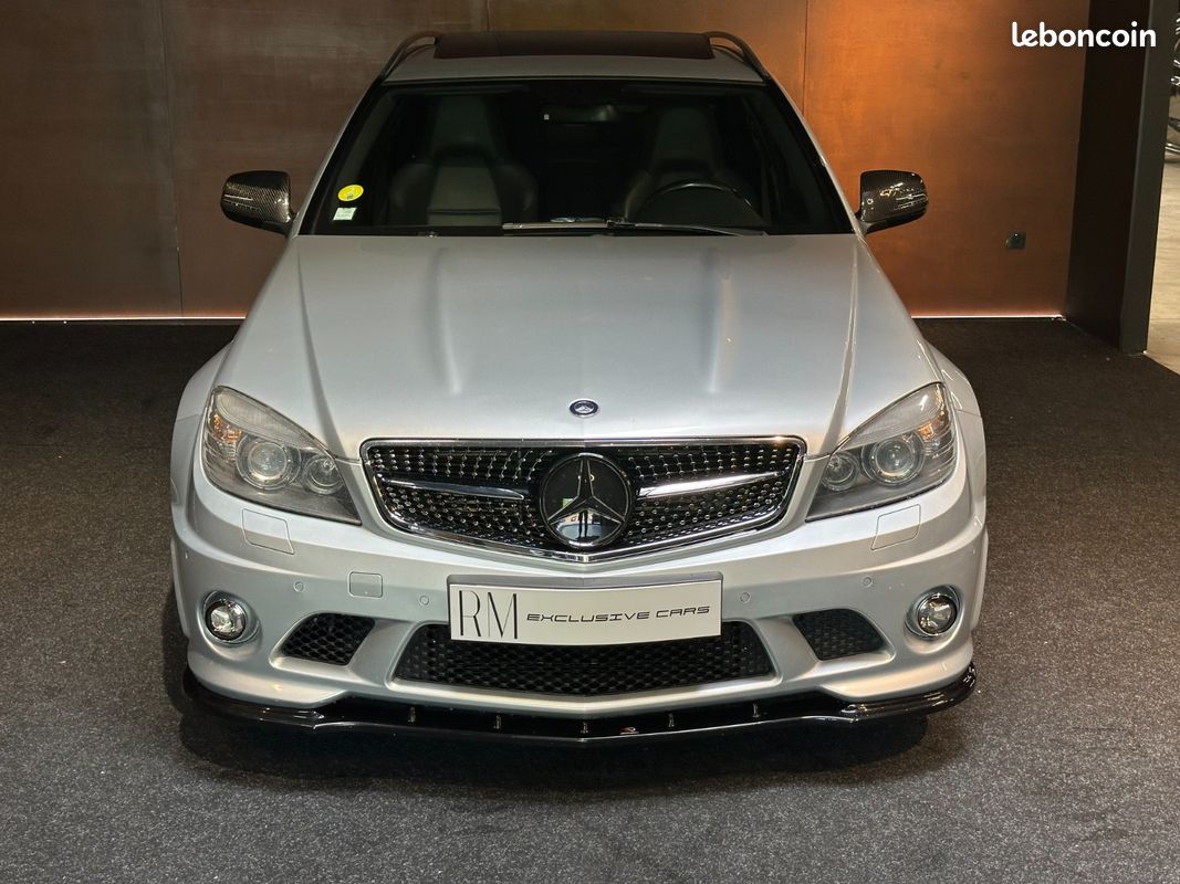 Mercedes CLASSE C BREAK 63 AMG 6.2 V8 457ch 7G-Tronic Historique Complet (image 2)