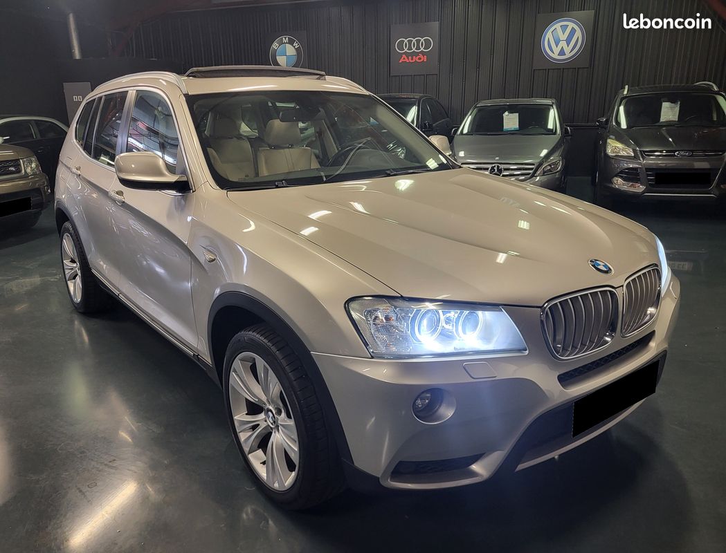 BMW X3 35d XDrive Boite Auto 3.0 d 24v DPF 313cv Luxe (Cuir - GPS - Caméra - Toit Ouvrant - Toit Pano) (image 4)