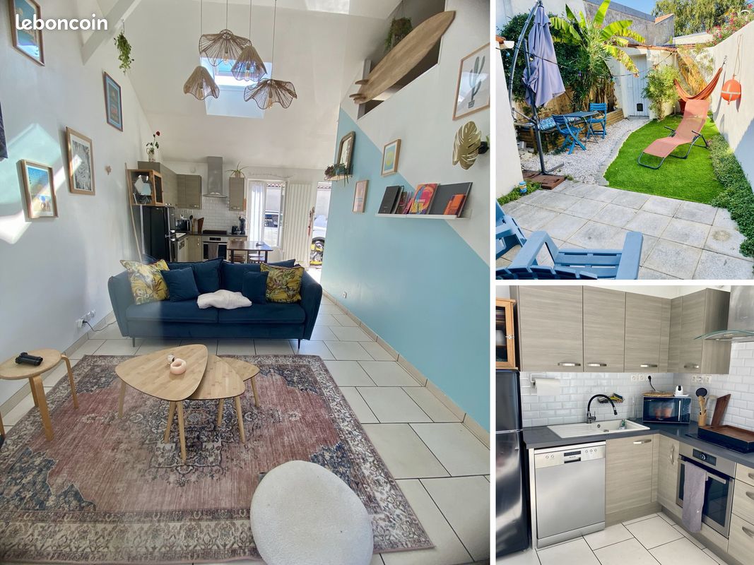 Maison 2 pièces 47 m² · à La Rochelle · 47 m² · 1 000 €