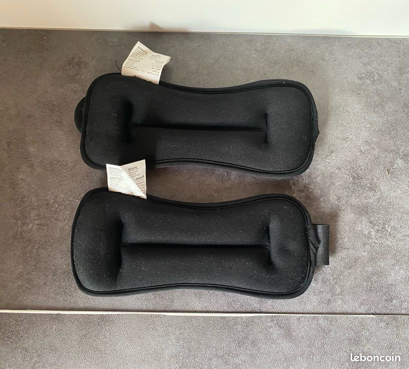 Haltères Souples Chevilles & Poignets Synerfit - 2 X 1 Kg - Renforcement Musculaire Polyvalent