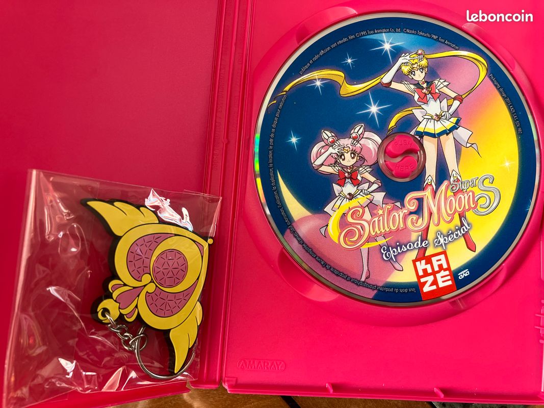 DVD Sailor Moon Super S - Episode spécial avec porte clé officiel (image 4)