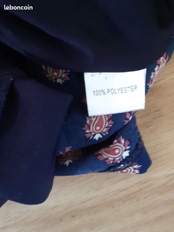 Robe manche longue multicolore taille L (image 4)