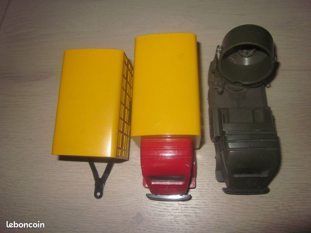 Camion CIJ Goélette PTT Avec Remorque Et Boîte – Modèle Ancien De Collection