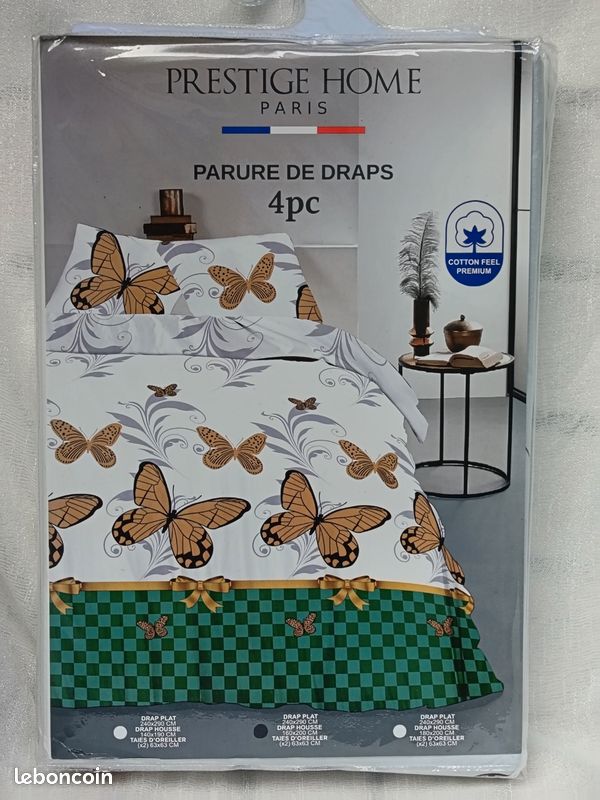 Parure de draps 4 pièces (image 2)