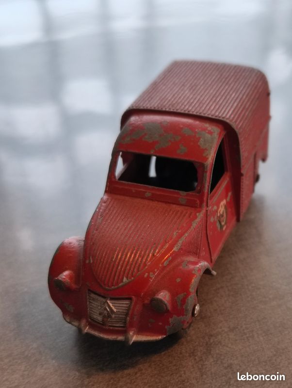 Dinky Toys F n° 25D Citroën 2CV Fourgonnette Incendie jamais joué en