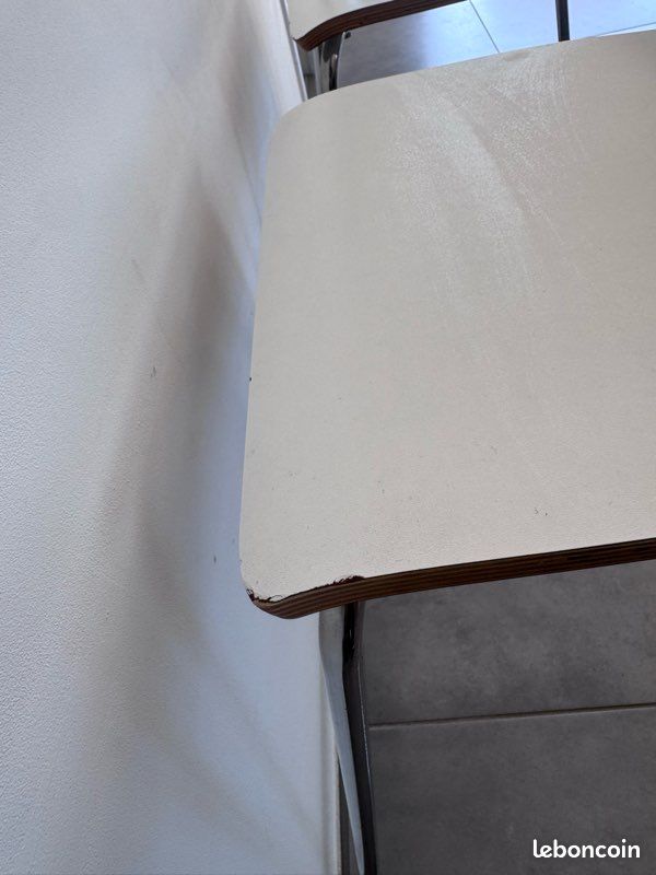 2 tabourets blancs (image 3)