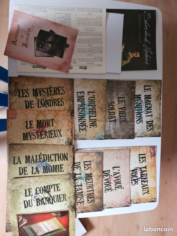 Sherlock Holmes dective conseil - jeu enquête/escape game (image 3)