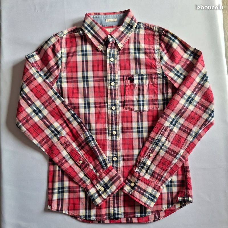 Chemise homme de Marque luxe manches longues,Rouge Rouge - Prêt-à-Porter