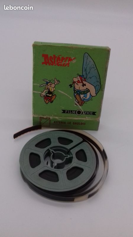 LOT 3 FILMS Super 8 - ASTERIX & OBELIX - N&B et couleur ! Rares