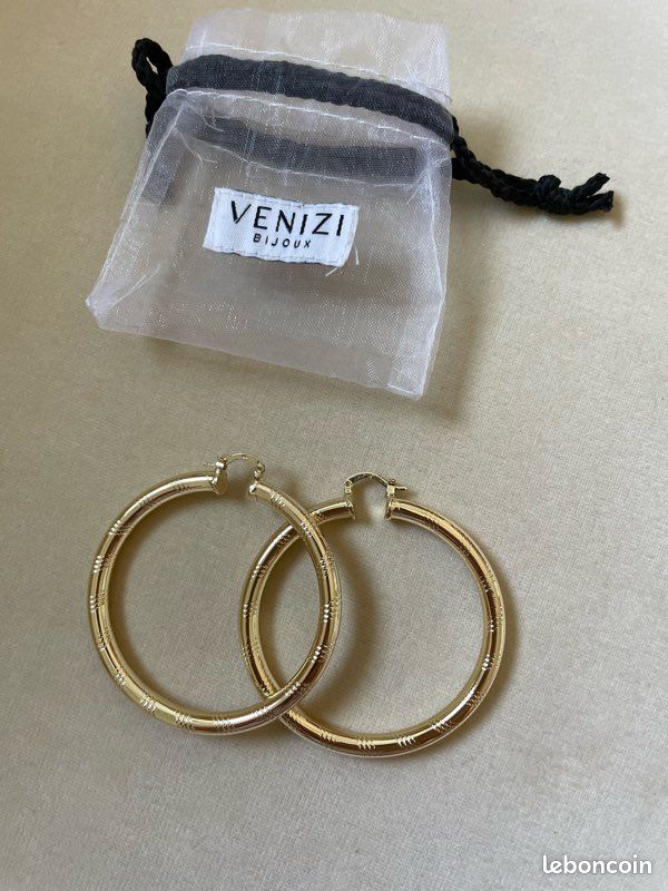 Venizi Bague Créoles épaisses En Acier Venizi Montres Bijoux