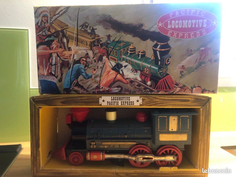 Jouet Ancien Mécanique Playland Express - Sans Marque