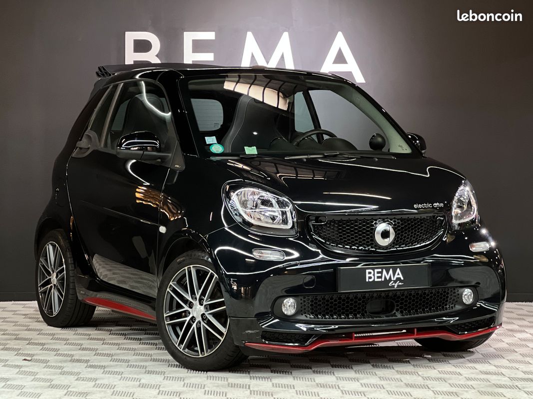 Smart Brabus ForTwo Cabriolet Électrique BRABUS XCLUSIF | Caméra | JBL (image 1)