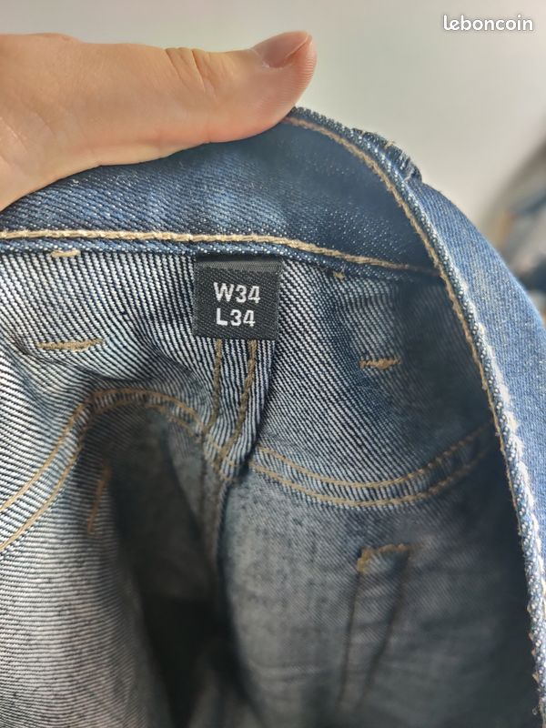 Jean regular brut 34/34 (image 3)