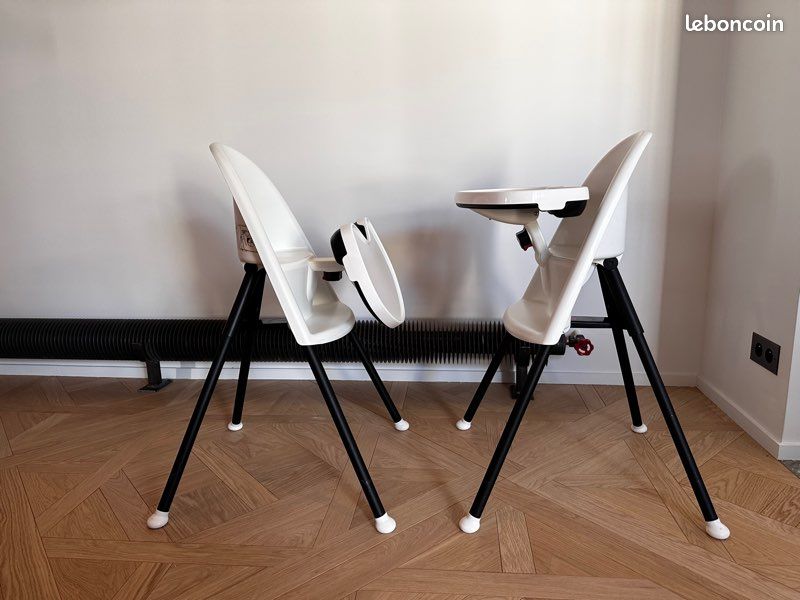2 Chaises hautes Babybjorn blanches (image 3)