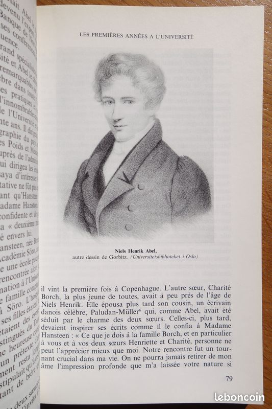 NEUF. Abel. Un mathématicien romantique - Ore (image 11)