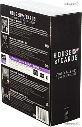 House of Cards - Saisons 1 à 4 - [Coffret 16 Blu-Ray + Copies Digitales] (image 2)