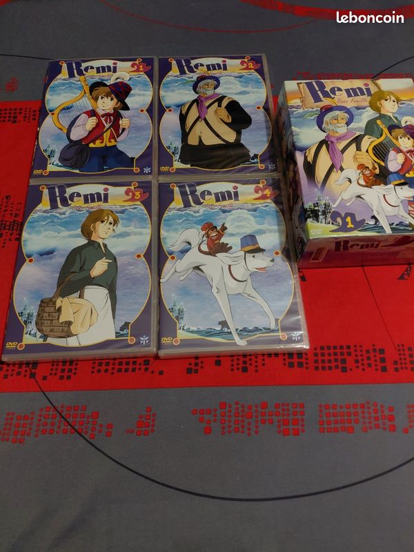 Vend dvd 5 EUROS LE coffret remi sans famille neuf (image 1)