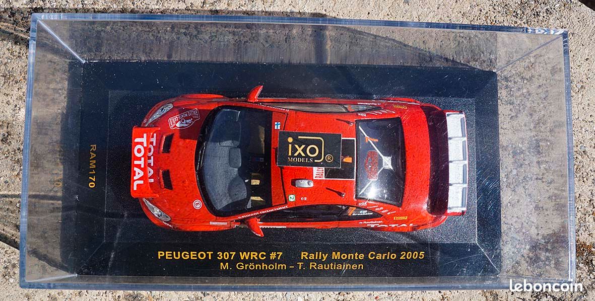 RAL59CZ PEUGEOT 307 WRC M.GRÖNHOLM-T.RAUTIAINEN 2004 RALLYE MONTE-CARLO