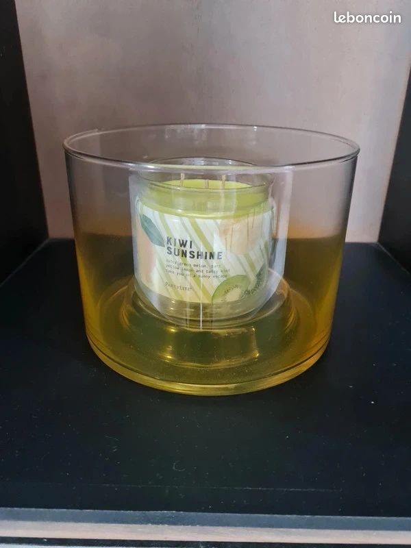 Bougie Parfumée Artisanale – Pot En Verre Soufflé à La Main – France