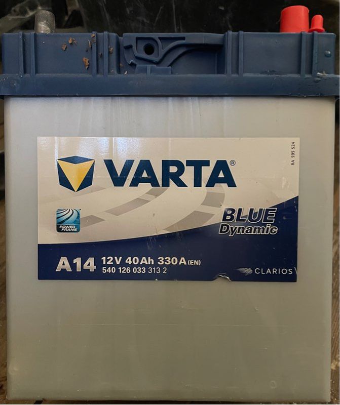 VARTA A14 Batterie Voiture Blue Dynamic 540 126 033 40Ah
