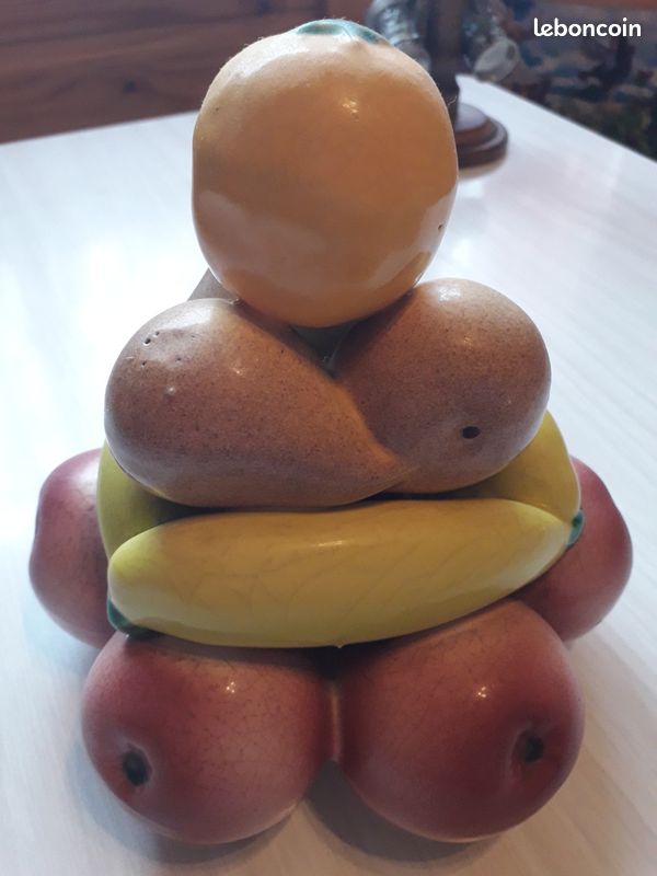 Fruit en céramique barbotine (image 2)