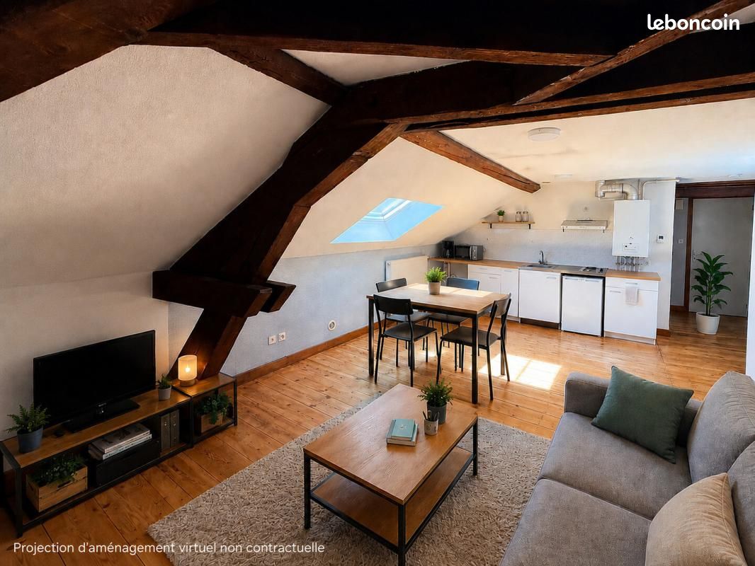 Appartement 3 pièces 37 m² · à Clermont-Ferrand · 37 m² · 530 €