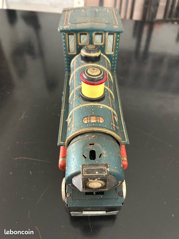 jouet en tôle ancien Locomotive joyax