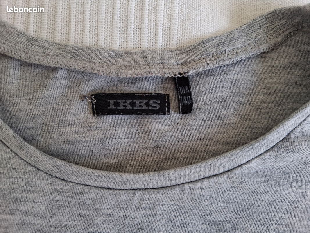 Tshirt manches longues IKKS 10 ans (image 2)