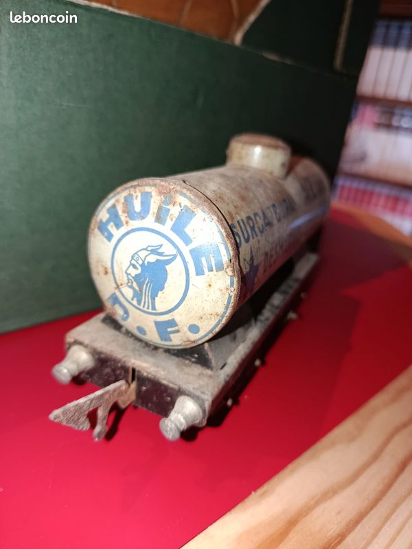 Wagon-citerne JEP O à Lait STEF à Bogies 1939/51 – Tôle 33 Cm – Bon état