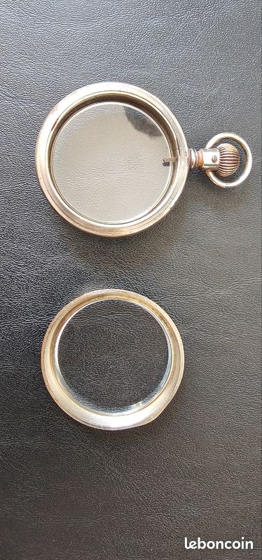 Verre Minéral Pour Montre De Gousset - Diamètre 37.5 Mm, Neuf Sans étiquette