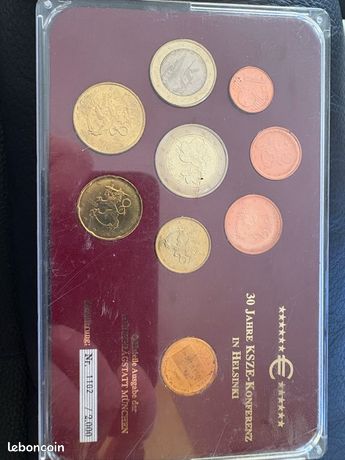 Lot De Pièces Finlande Euro Prestige - Or Et Rhodium - Neuf Dans Emballage