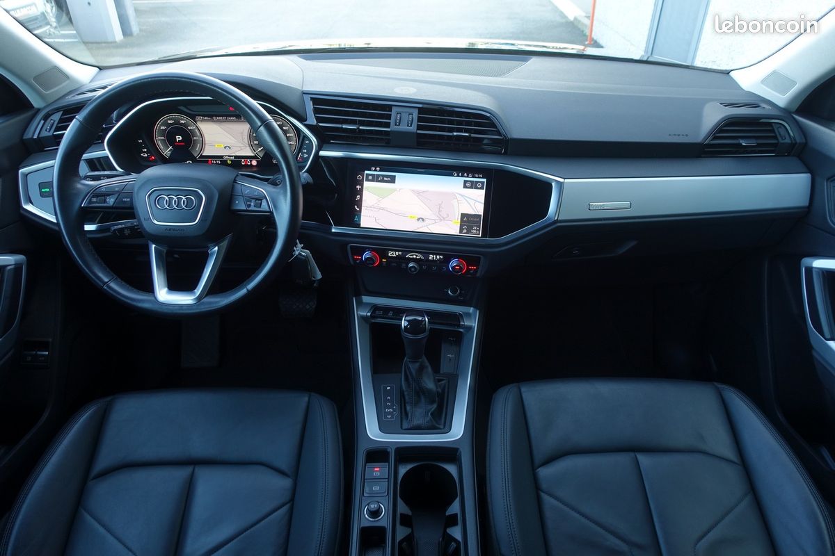 Q3 Sportback 45 Tfsi e 245ch S-Tronic Hybride Cuir chauffants/Virtual cockpit/Gps Europe/Caméra/Carplay/Hayon électrique/1*Main/Garantie 12 mois (image 8)