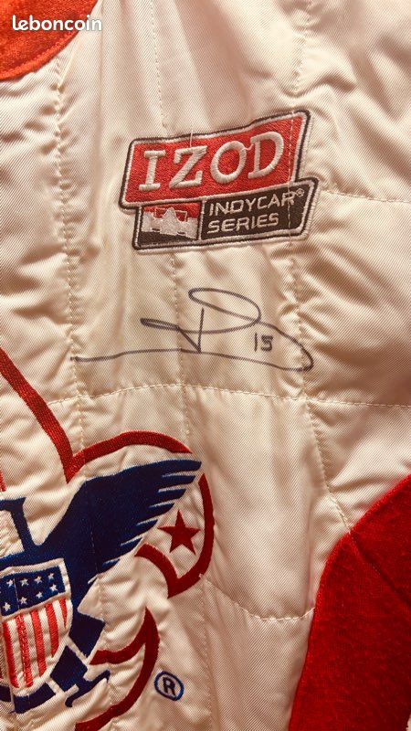 Combinaison De Pilote IndyCar Sébastien Bourdais 2011 - Portée Et Signée, Résistante Au Feu